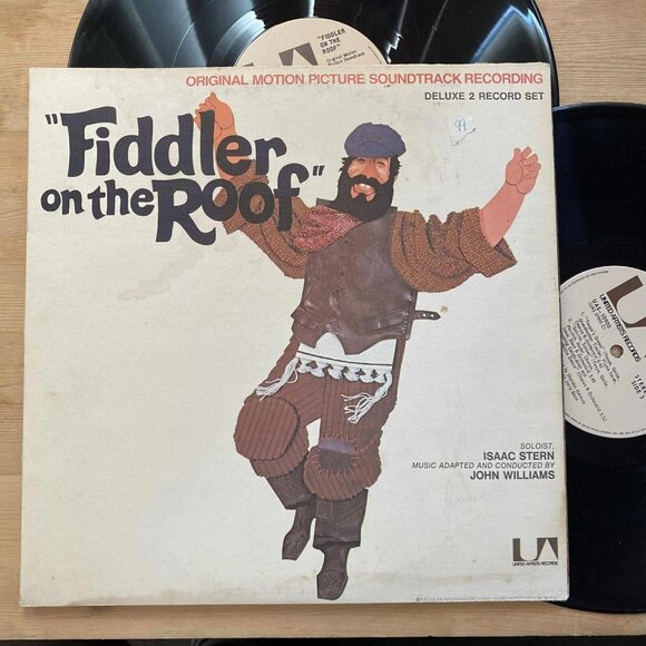 Original Motion Picture Soundtrack Fiddler on the Roof 33RPM VG+ AJ36 - Picture 1 of 2
